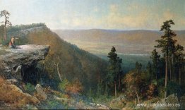 Valle del río Hudson desde Catskill Mountain House Valle del río Hudson desde Catskill Mountain House