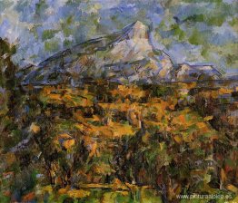 Mont Sainte-Victoire visto desde les Lauves Mont Sainte-Victoire visto desde les Lauves