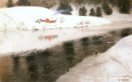 Invierno en el río Simoa Invierno en el río Simoa