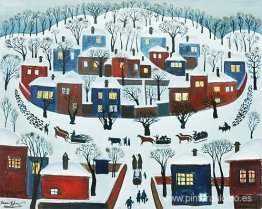 Pueblo de invierno Pueblo de invierno