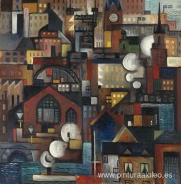 Estocolmo desde el estudio. Estocolmo desde el estudio.