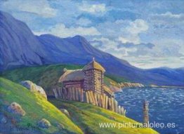 Ermita en el lago Ermita en el lago