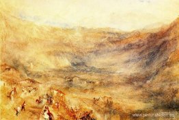 El paso de Brunig, desde Meringen El paso de Brunig, desde Meringen