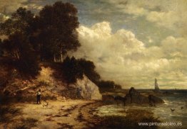 En Larchmont Manor, Long Island Sound, Nueva York En Larchmont Manor, Long Island Sound, Nueva York