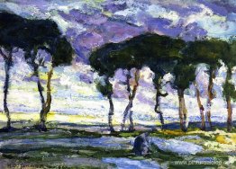 paisaje con lirios paisaje con lirios