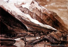 Glaciar de Bossons Chamonix 1849 Glaciar de Bossons Chamonix 1849