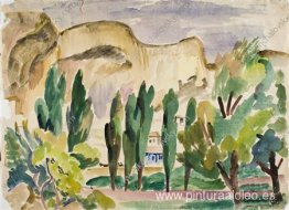 Bajchisarái. Álamos. Bajchisarái. Álamos.