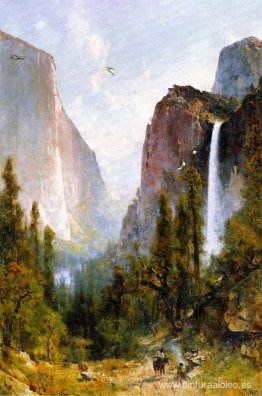 Caída del Velo de Novia, Valle de Yosemite Caída del Velo de Novia, Valle de Yosemite