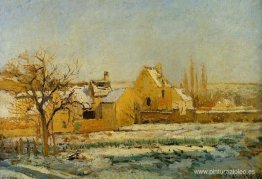 El efecto de la nieve en el Hermitage El efecto de la nieve en el Hermitage