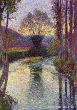 Sauce reflejado en el verde Sauce reflejado en el verde