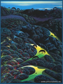 Tres pastos en la ladera de una colina Tres pastos en la ladera de una colina