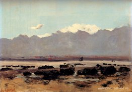 Paisaje marino cerca de Trouville Paisaje marino cerca de Trouville