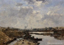 Fecamp, el puerto interior en construcción Fecamp, el puerto interior en construcción