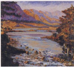 Cerca de Lochmore en la finca escocesa del duque de Westminster Cerca de Lochmore en la finca escocesa del duque de Westminster