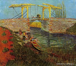 El puente Langlois en Arlés El puente Langlois en Arlés