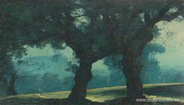 paisaje azul paisaje azul