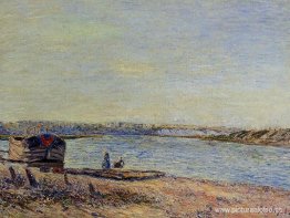 Las colinas de Veneux, vistas desde Saint Mammes Las colinas de Veneux, vistas desde Saint Mammes