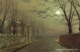 Luz de luna plateada Luz de luna plateada