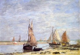 Veleros cerca de Trouville Veleros cerca de Trouville