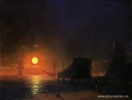 Luz de luna en Feodosia Luz de luna en Feodosia