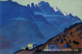 Campamento tibetano. Keilang. Campamento tibetano. Keilang.