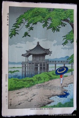 Lluvia llovizna en Ukimido Lluvia llovizna en Ukimido