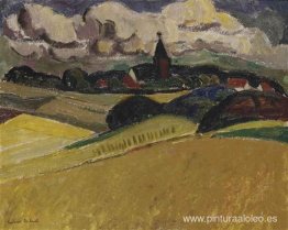 Una vista de Blaricum Una vista de Blaricum