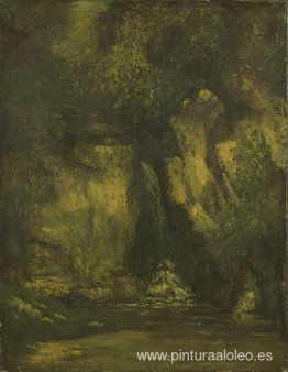 Cascada en el bosque Cascada en el bosque