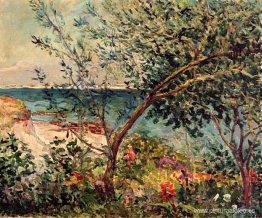 El jardín de Monsieur Maufra junto al mar El jardín de Monsieur Maufra junto al mar