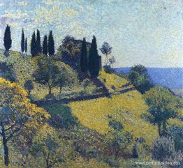 Vista desde el estudio del artista. Vista desde el estudio del artista.