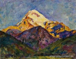 Kazbek. Temprano en la mañana (5:00 am). Kazbek. Temprano en la mañana (5:00 am).