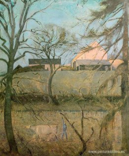 Gran paisaje con vaca Gran paisaje con vaca