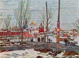 El Monasterio Troitse-Sergiyev. Marzo El Monasterio Troitse-Sergiyev. Marzo