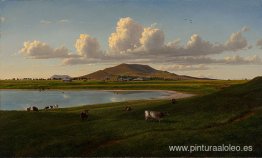 Granja de Koort Koort-nong, cerca de Camperdown, Victoria, con e Granja de Koort Koort-nong, cerca de Camperdown, Victoria, con e