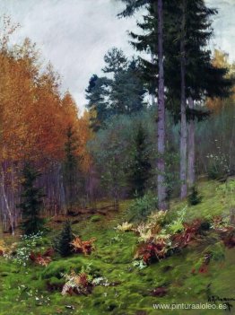 En el bosque en otoño En el bosque en otoño