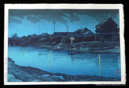 Playa Omori de noche Playa Omori de noche