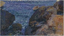 Rocas en Javea, El Barco Blanco Rocas en Javea, El Barco Blanco