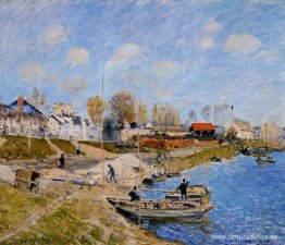 Arena en el muelle, Port Marly Arena en el muelle, Port Marly