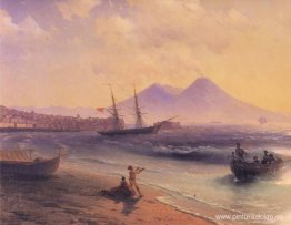 Pescadores que regresan cerca de Nápoles Pescadores que regresan cerca de Nápoles