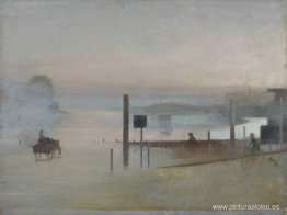 El río tranquilo. El Támesis en Chiswick El río tranquilo. El Támesis en Chiswick