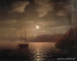 Noche lunar en el Mar Negro Noche lunar en el Mar Negro