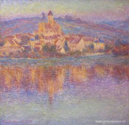 Vetheuil al atardecer Vetheuil al atardecer