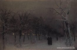 Bulevar por la tarde. Bulevar por la tarde.