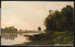 Amanecer, orillas del Oise Amanecer, orillas del Oise