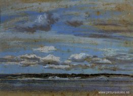 Nubes blancas sobre el estuario Nubes blancas sobre el estuario