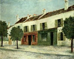 Bistros en un suburbio Bistros en un suburbio