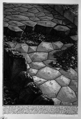 Las antigüedades romanas, t. 3, lámina VII. Vista de la antigua Las antigüedades romanas, t. 3, lámina VII. Vista de la antigua