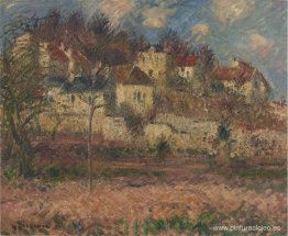 Pueblo en la colina Pueblo en la colina