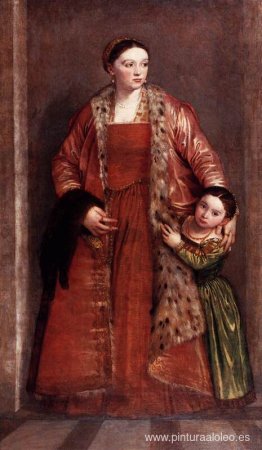 Livia da Porto Thiene y su hija Porzia Livia da Porto Thiene y su hija Porzia