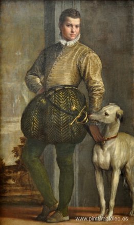 niño con un galgo niño con un galgo